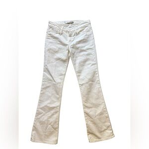 Joe's Jeans Flare Women's 25 Low Rise Y2K 30" Gift Bottom White NEW WITH TAG✅